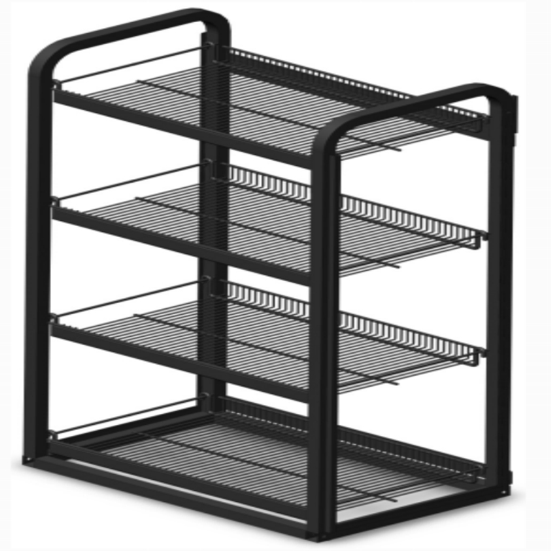 Metal Powder Coating Display Candy Rack Storage Shelf