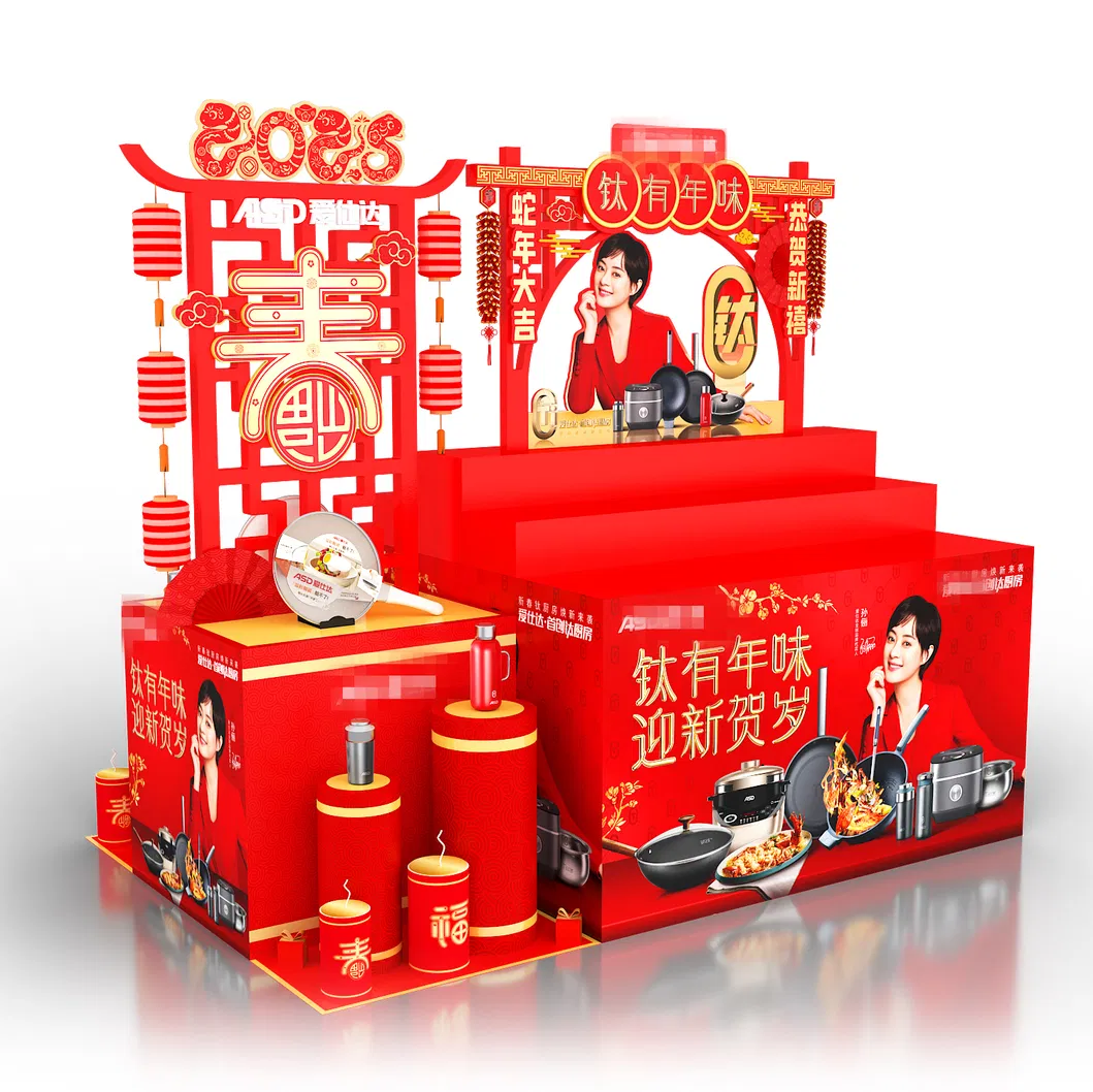 Floor Cardboard Display Rack 2