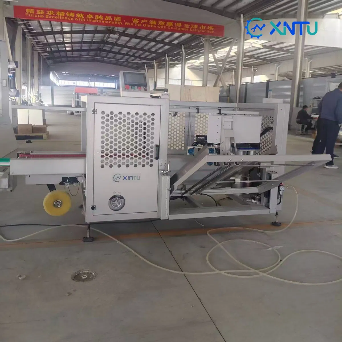 Fully Automatic Cardboard Box Erector for Efficient Packaging Solutions