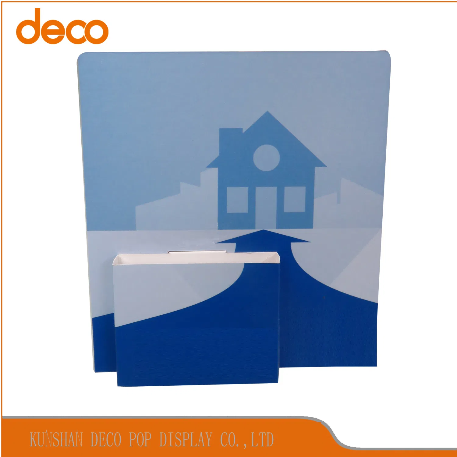 Cardboard Paper Counter Leaflet Display Holder for Promotion