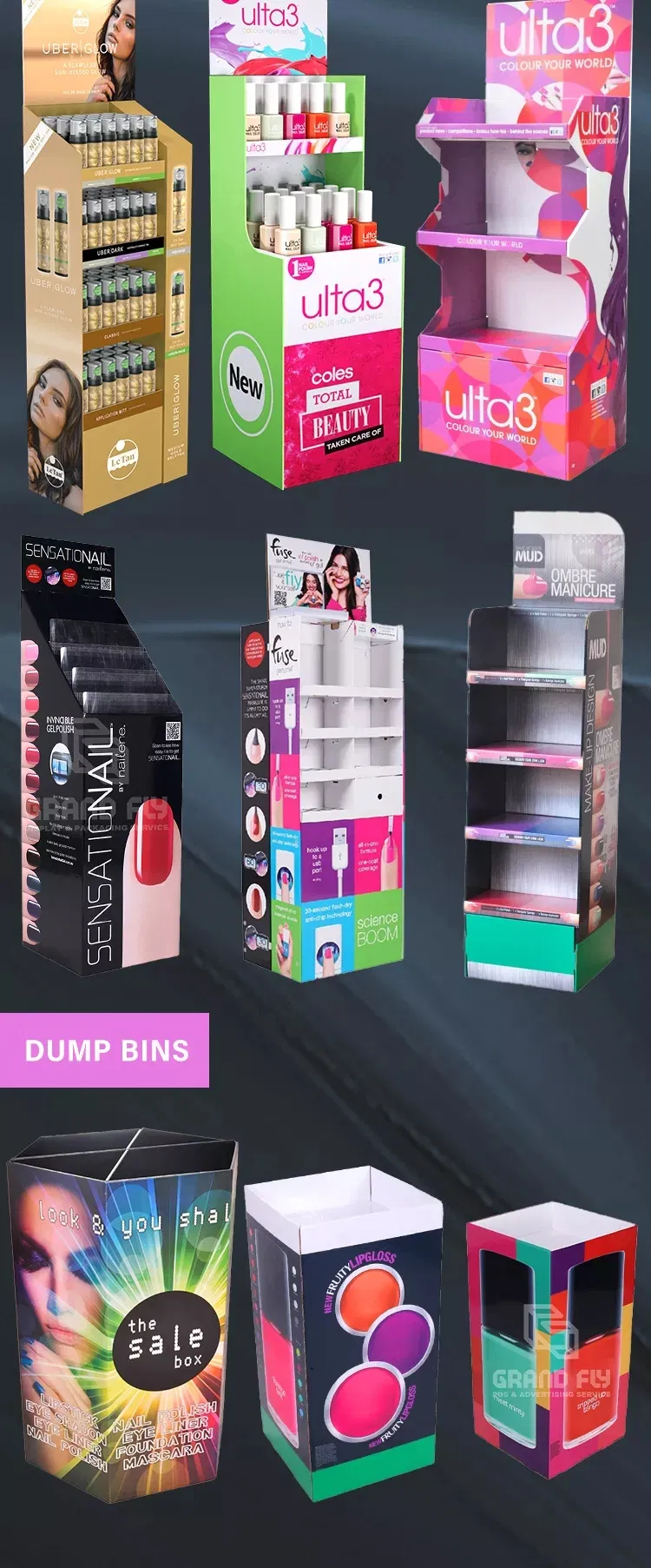 Foldable Floor Display