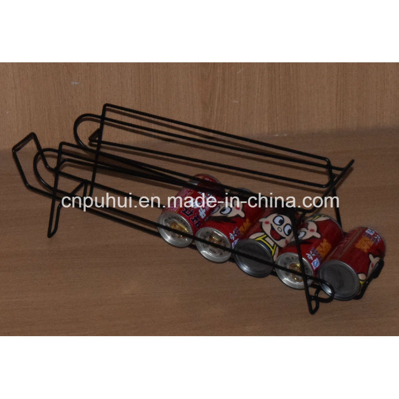 Metal Counter Gravity Feed Drinks Holder Rack (PHY1039F)