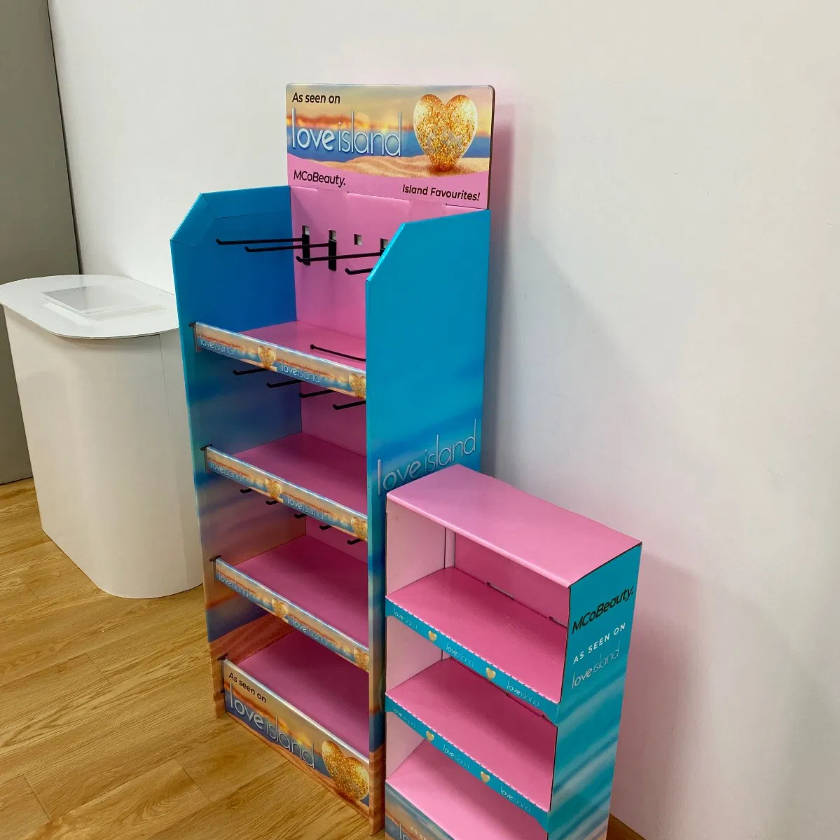 Cardboard Display Stand Magazine Display Cosmetic Gift Display Stand Racks