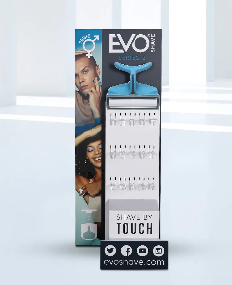 Cardboard Hook Display Stand 1