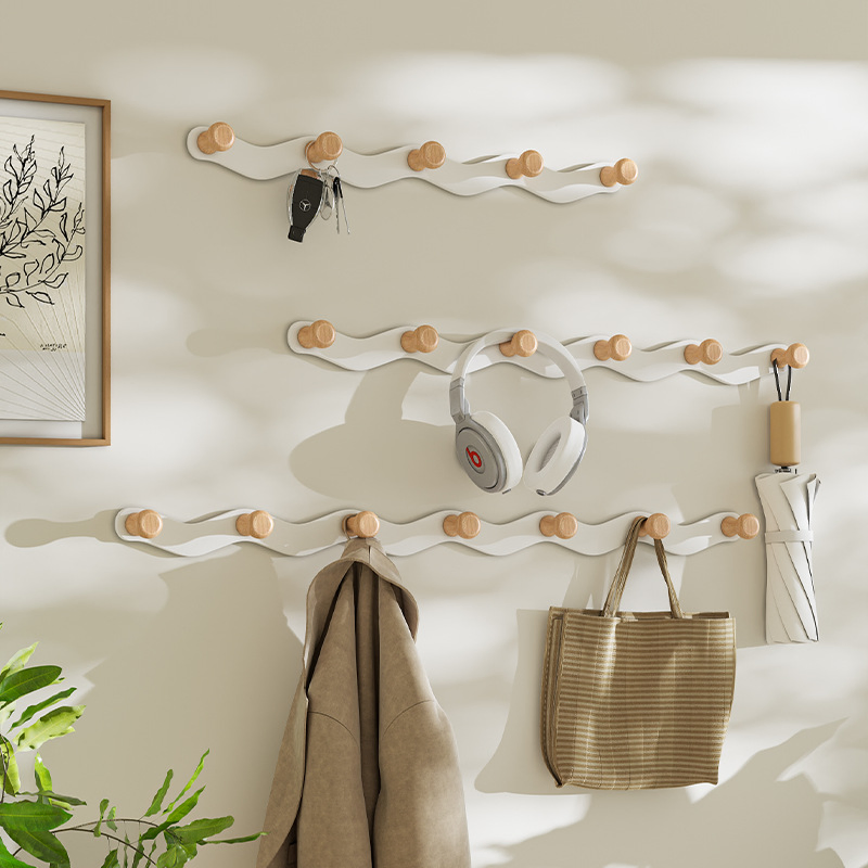 Hot Sale Creative High Grade Behind Door Sticky Hook Bags Coat Rack