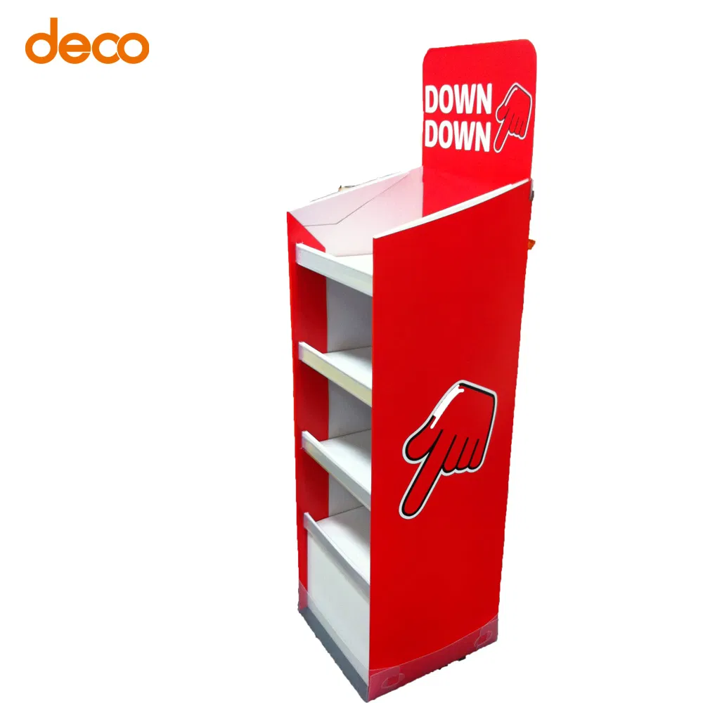 Custom Design Paper Cardboard Chocolate Display Rack