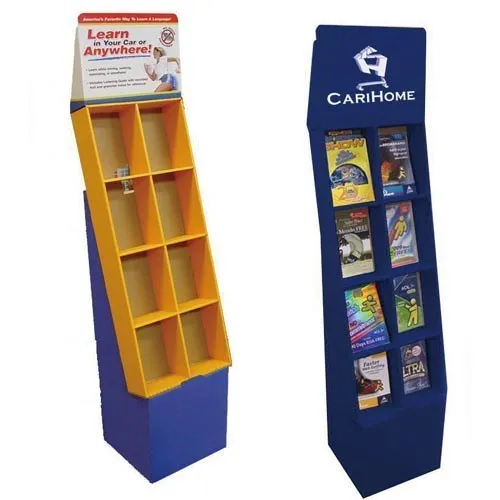 Custom Cardboard Book Display Stand