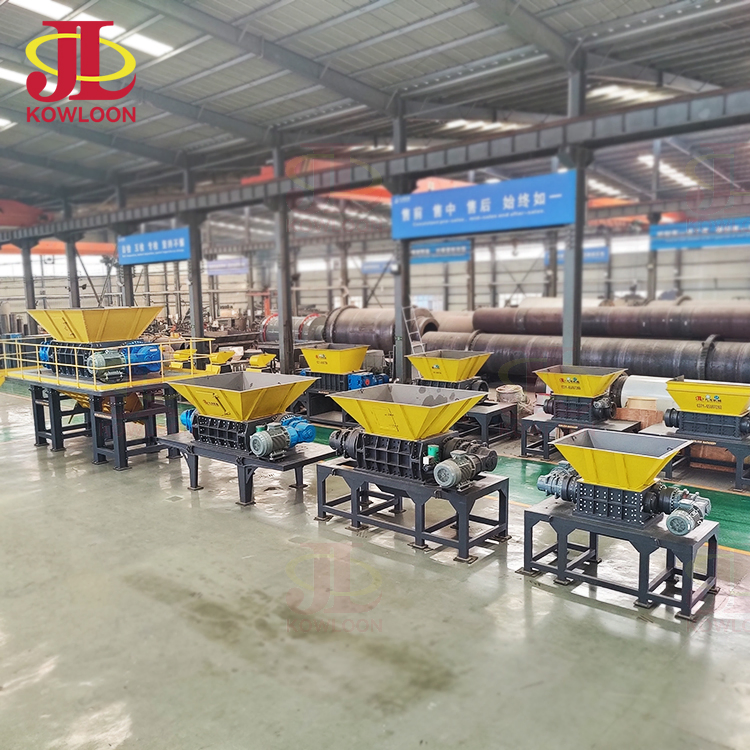 Waste Paper/Plastic/Leather/Food/Furniture Shredder Msw Recycling Plant