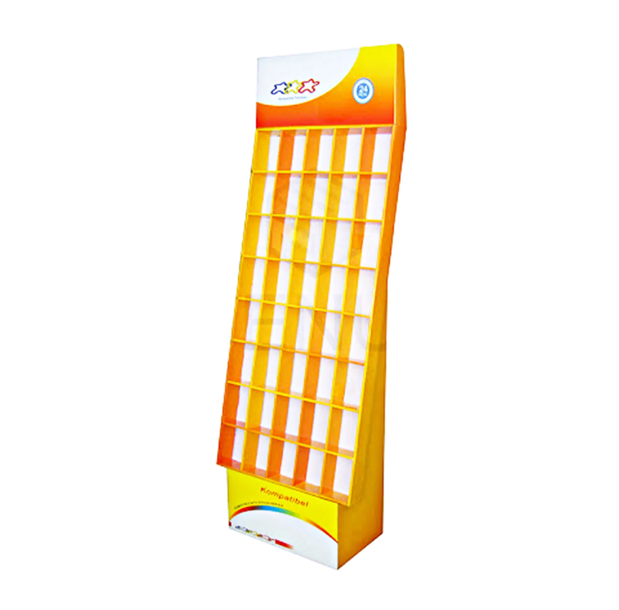 Beverage B-Flute Pocket Cardboard Display Racks for Red Bull