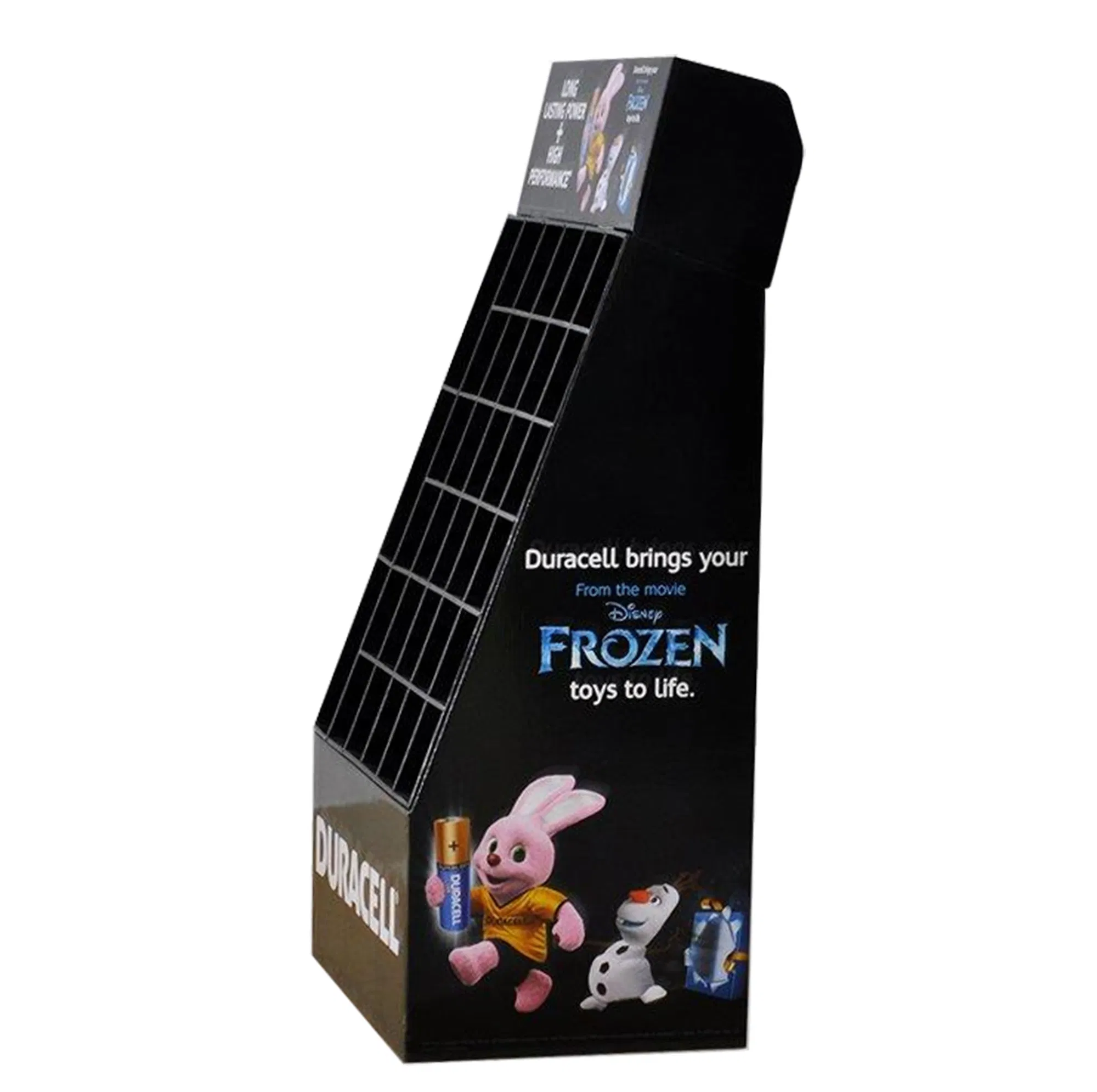 Pop up Cardboard Paper Stacked Display Rack