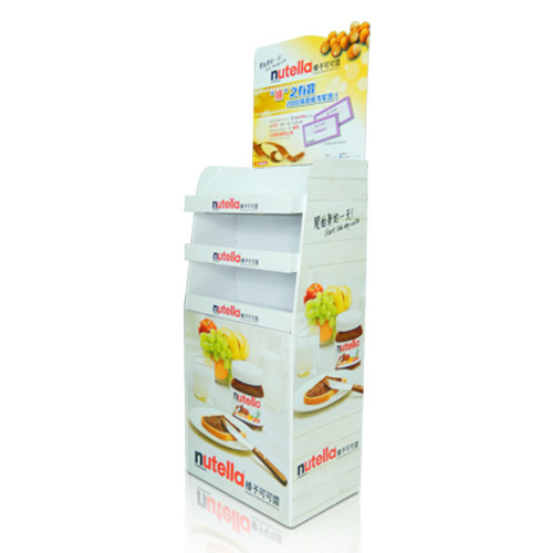 Pop/POS Corrugated Cardboard Food Display Stand Snack Display Rack Pop Paper Retail Display