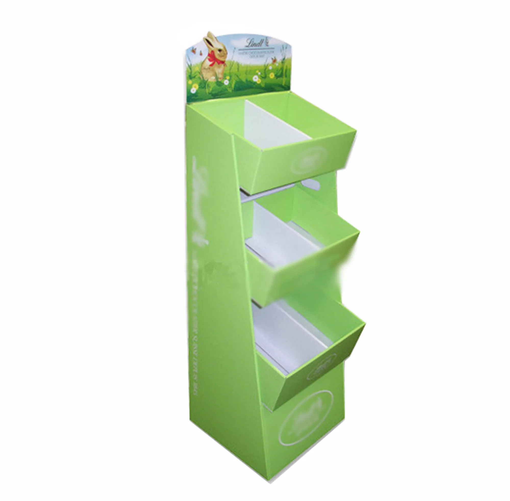 Pop Snack Retail Showcase Cardboard Display Rack for Retail