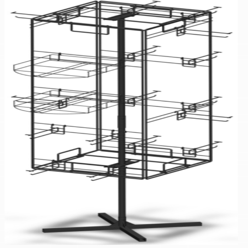 2024 Hot Sale Suprmarket Display Rack Metal Display Clearance Rack