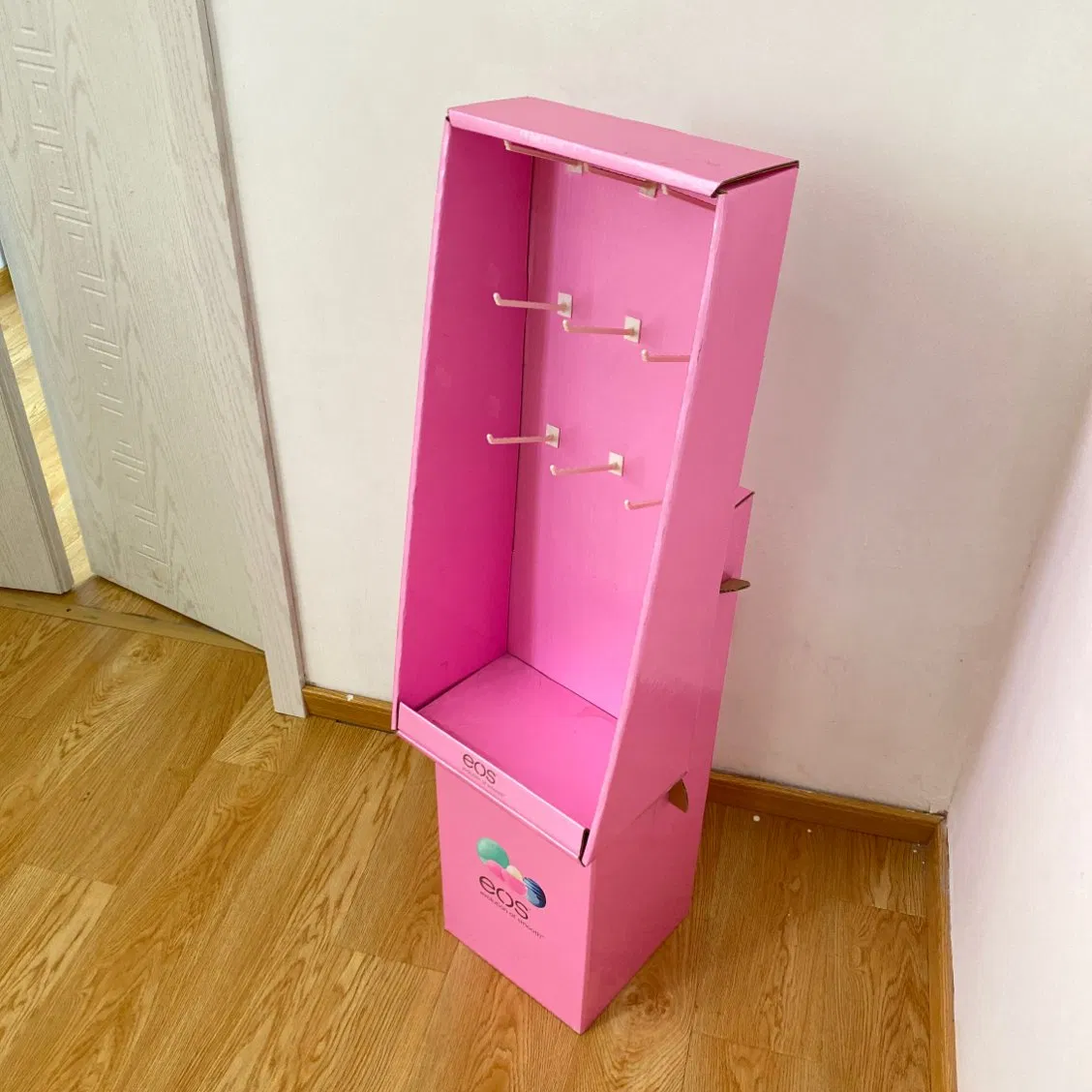 Retail Cardboard Paper Hanger Hook Display Rack for Small Light Products for Lady's and Girl's