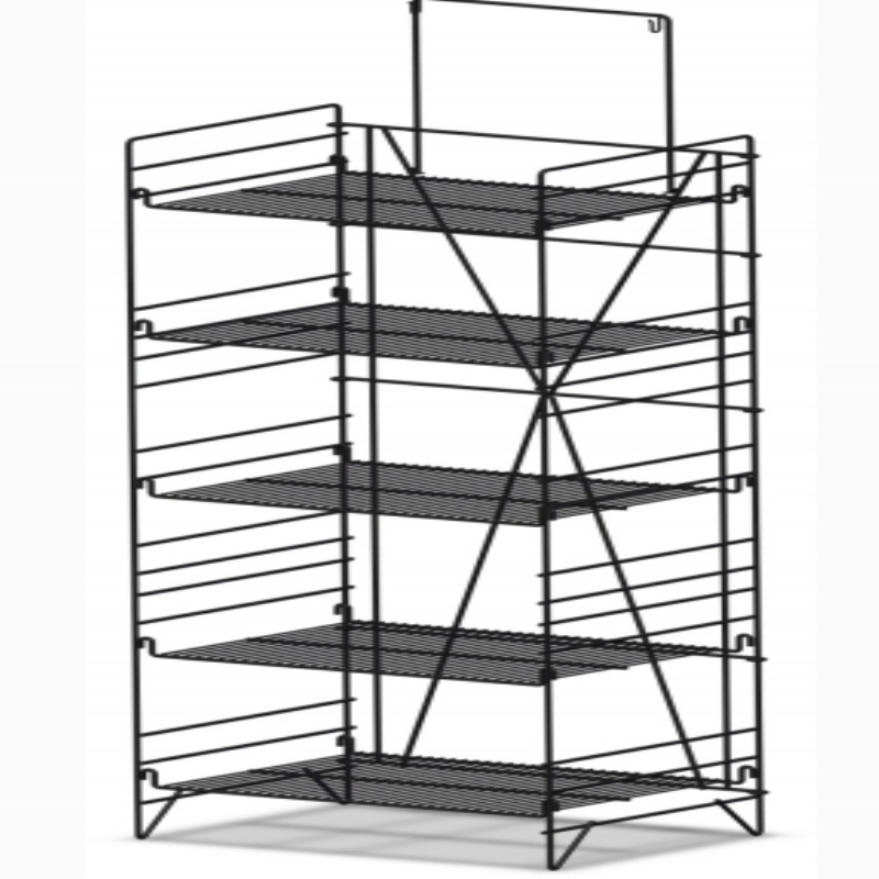 Metal Powder Coating Display Candy Rack Storage Shelf