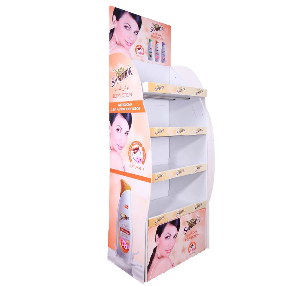 Free Standing Custom Cardboard Hanging Pegboard Hook Display Stand Cardboard Electric Paper Display Racks for Accessories