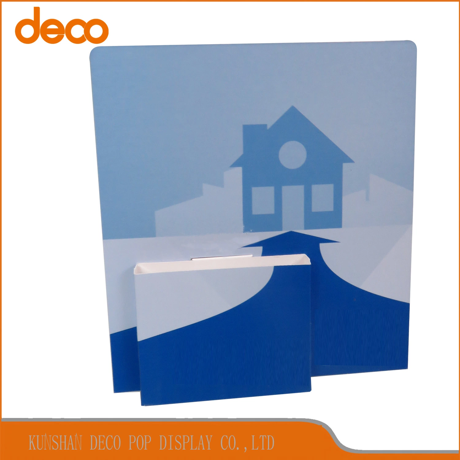 Cardboard Paper Counter Leaflet Display Holder for Promotion