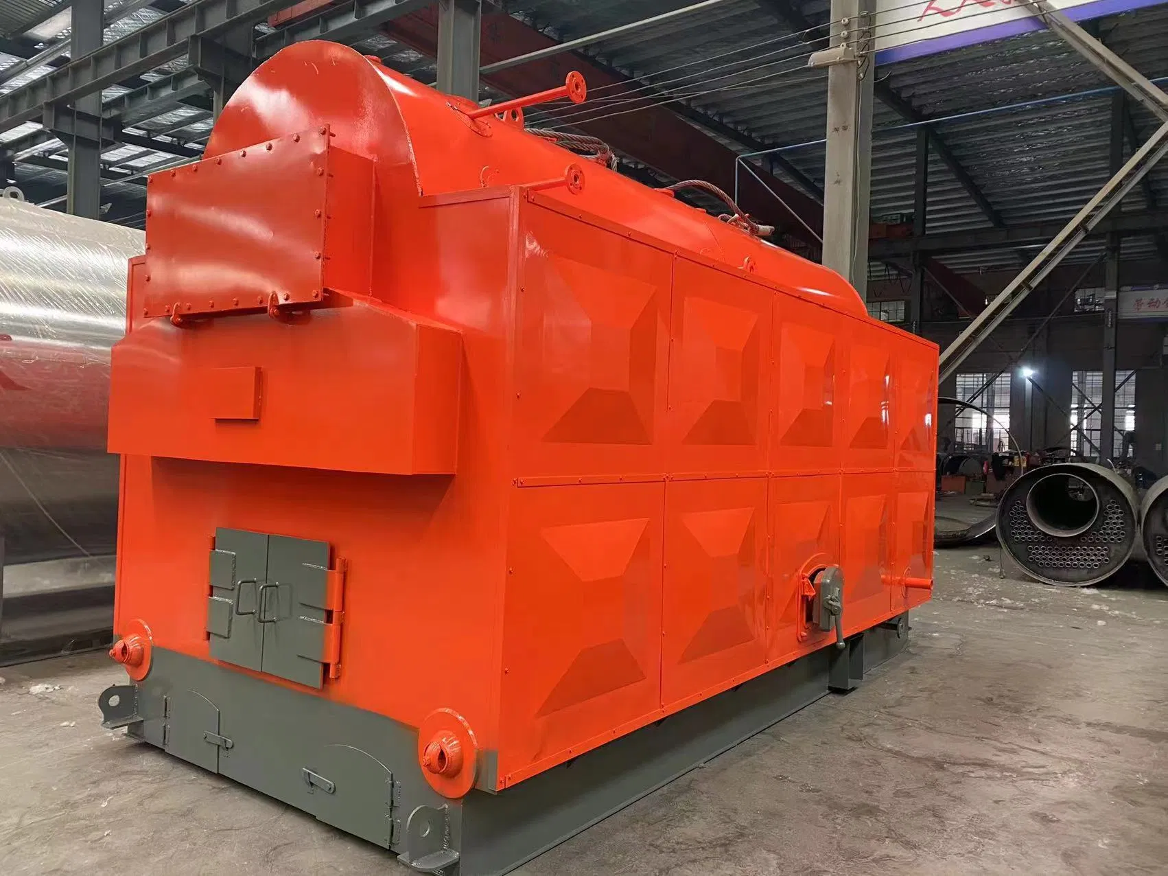 Industrial Boiler - Taiguo Water-Tube Package Boilers Wood Fired Steam Boiler