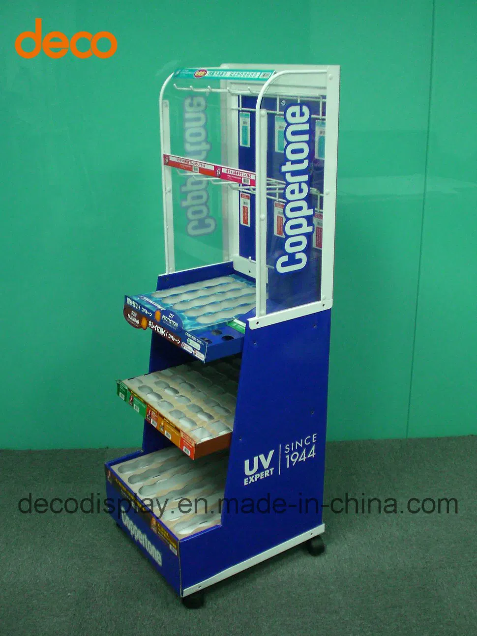Pop Display Stand Floor Display Shelf Cardboard Display Rack