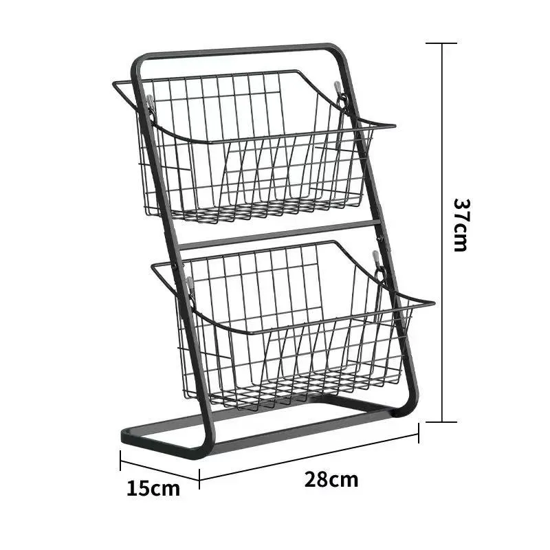 Basket Storage Rack Display 2