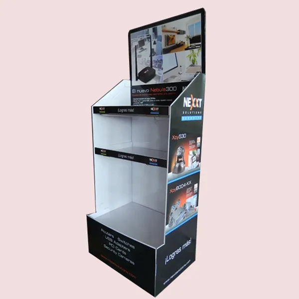 Cardboard Shelf Display Stand Rack 6