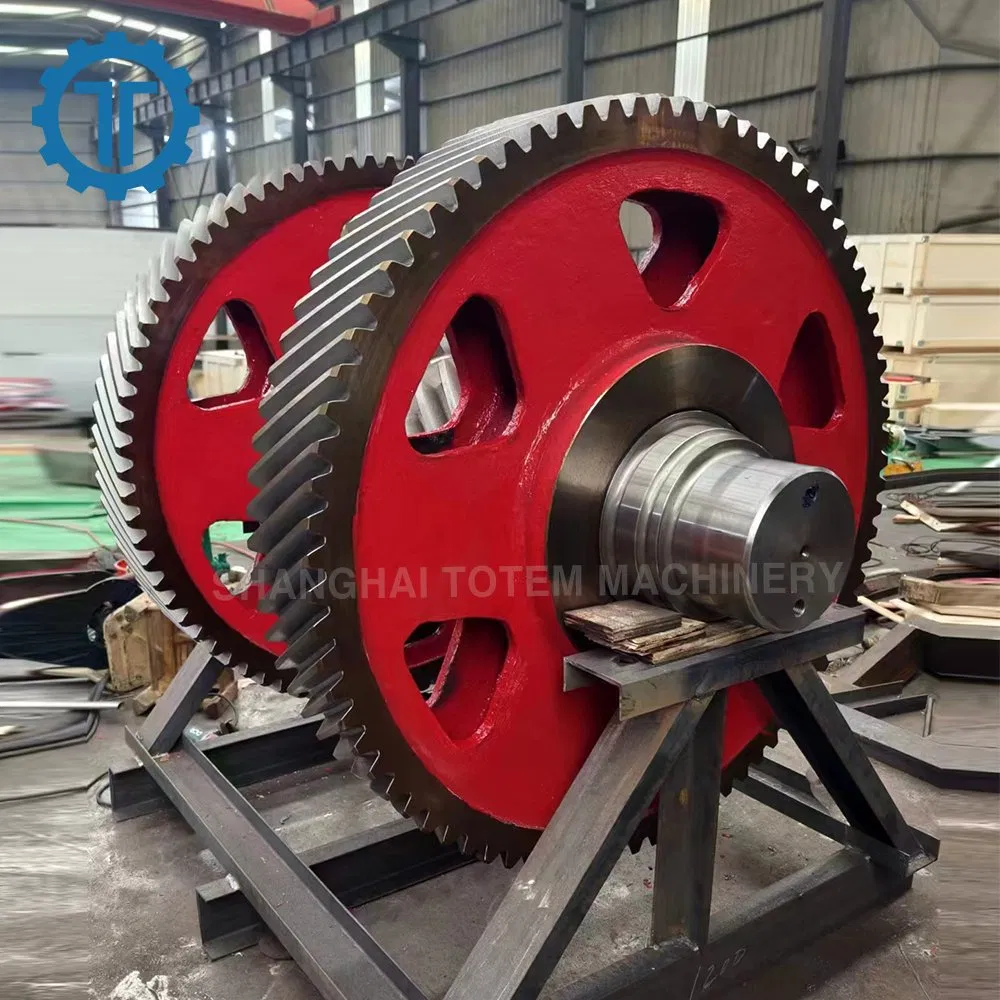 Large Transmission Reducer Gear Wheel Double Herringbone Helical Gear for Industrial Applications