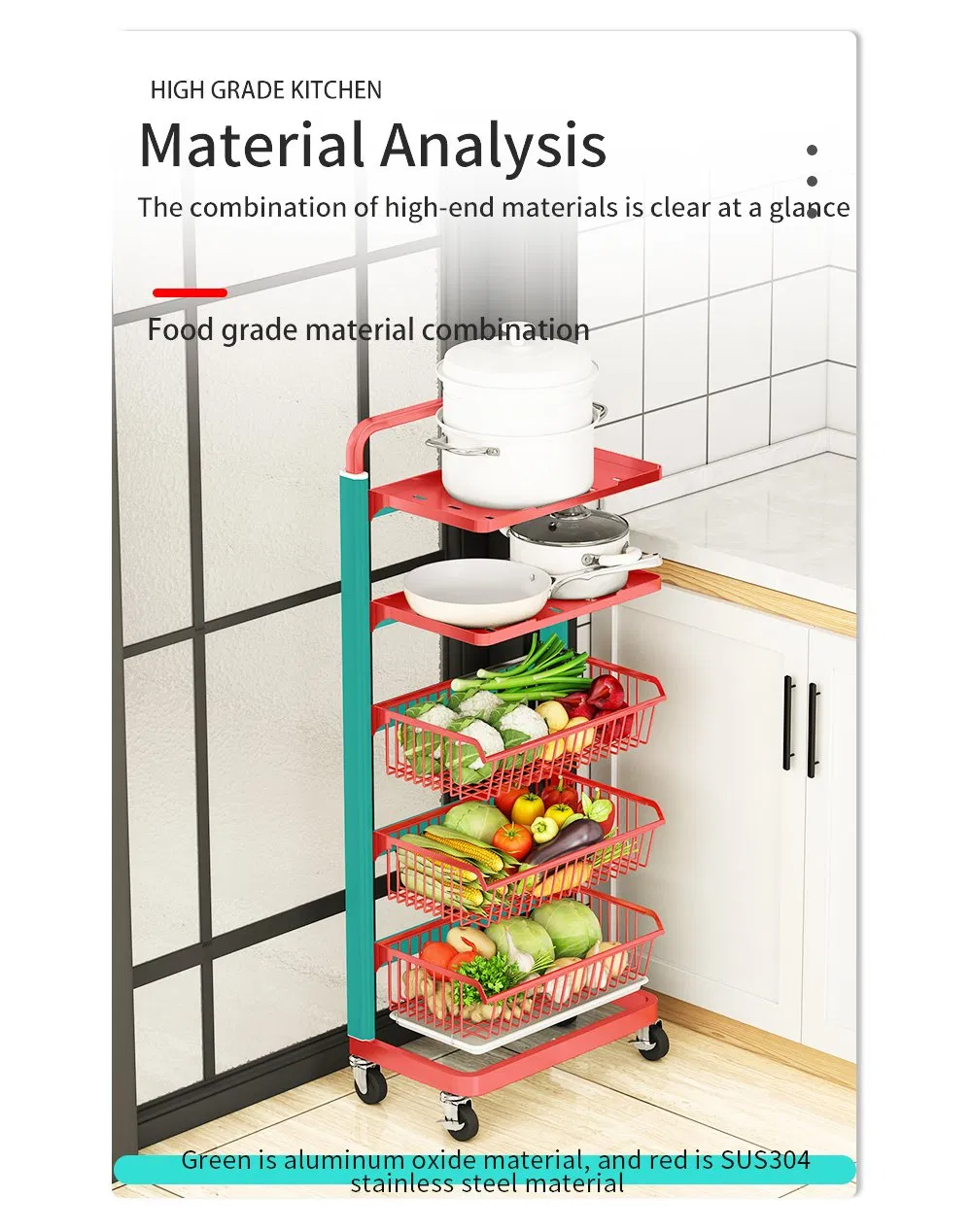 Kitchen Trolley Detail 5