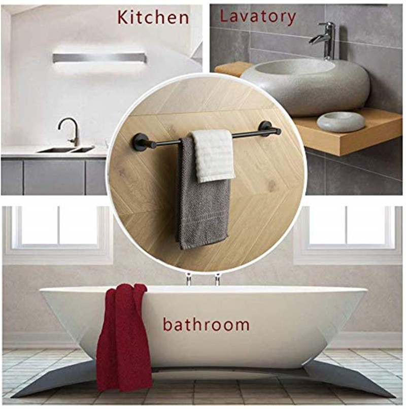 Modern Movable Four Rods Rotating Stainless Steel Foldable Bathroom Towel Rack