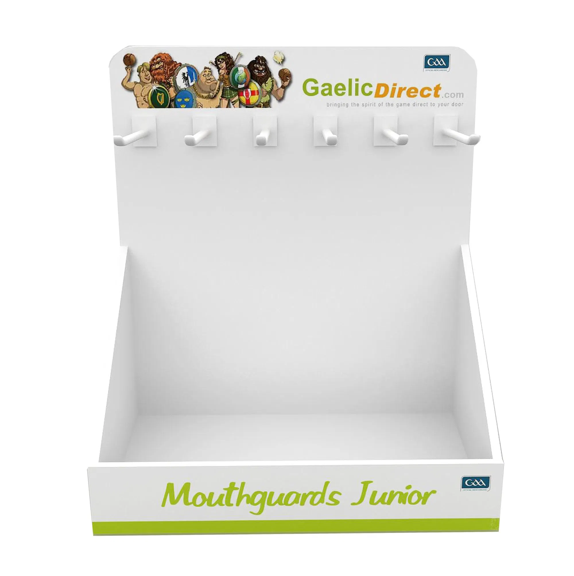 Counter Cardboard Display Stand Toothbrush Holder