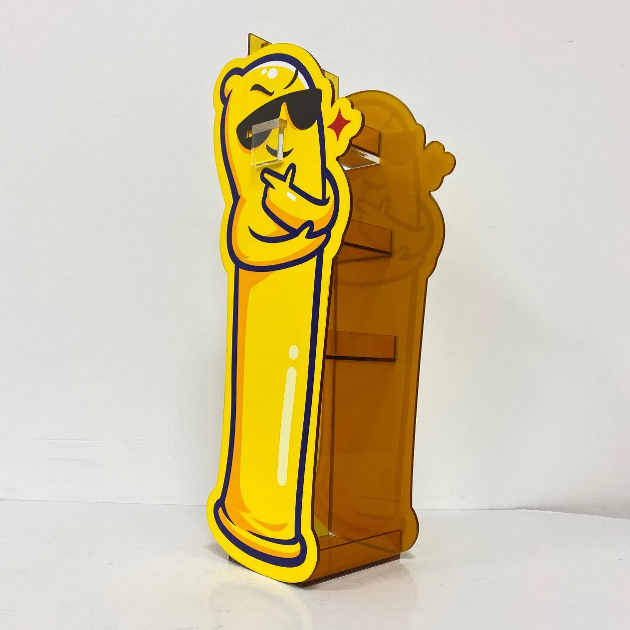 Rotating Chewing Gum Stand Display Stand Light Duty Display Rack Shelf Condom Display Stand in Front of Checkout