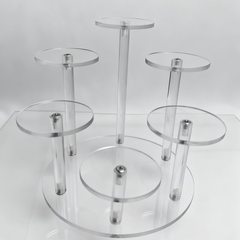 Multi-Functional Acrylic Display Props - Blind Box &amp; Figure Storage Rack