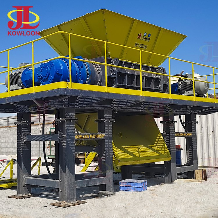 Industrial Refuse Derived Fuel Rdf Waste Shredding Machine Fabric Leather Textile Msw Shredder