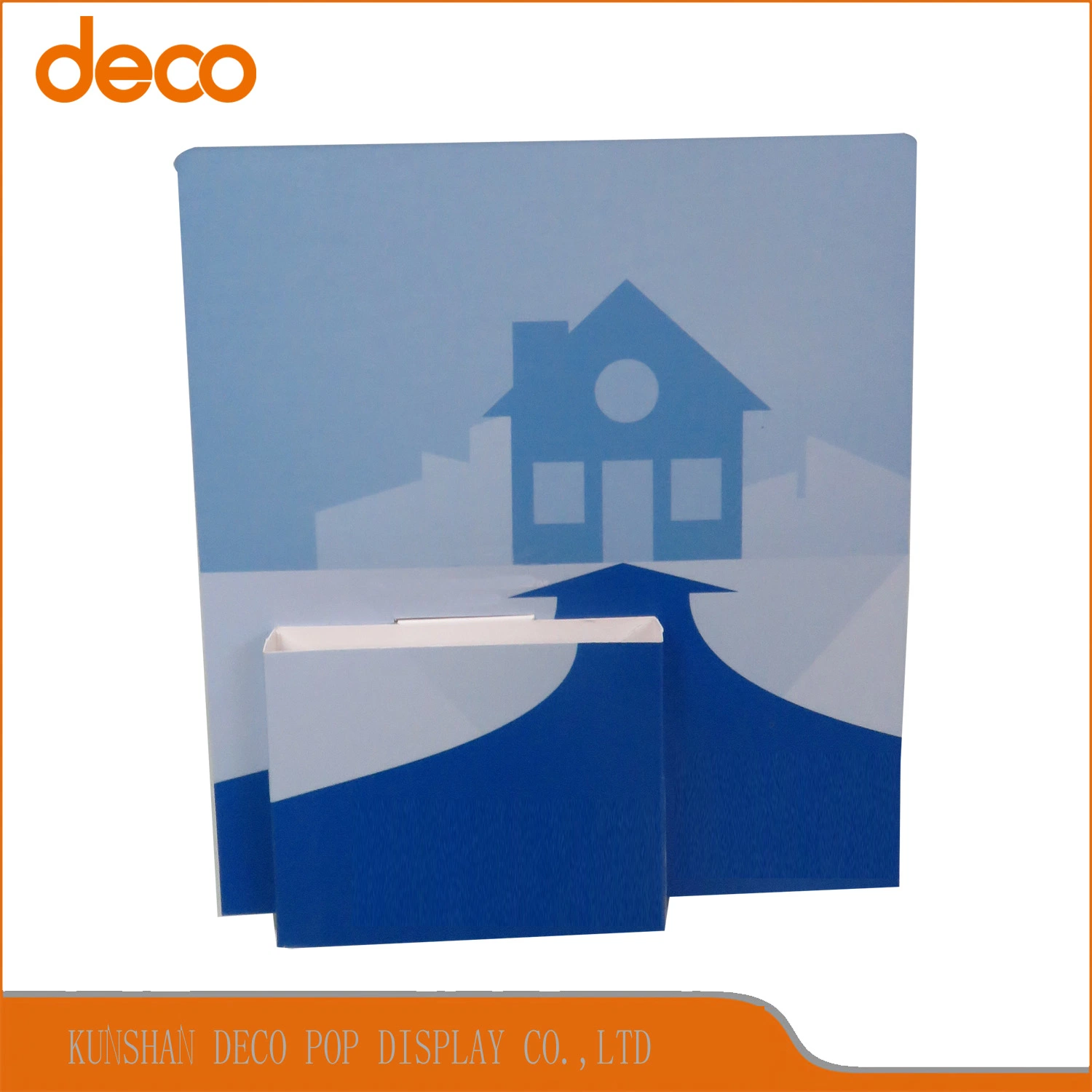 Cardboard Paper Counter Leaflet Display Holder for Promotion