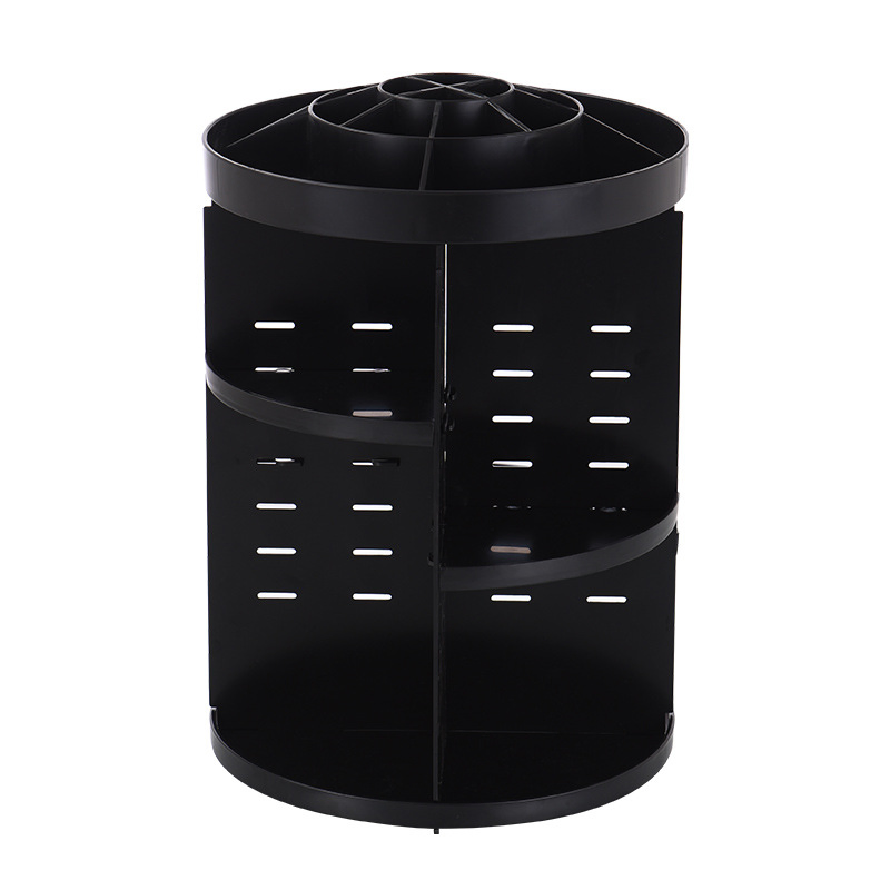 Skin Care Product Storage Box 360 Degree Rotating Shelf Lipstick Cosmetics Finishing Storage Rack