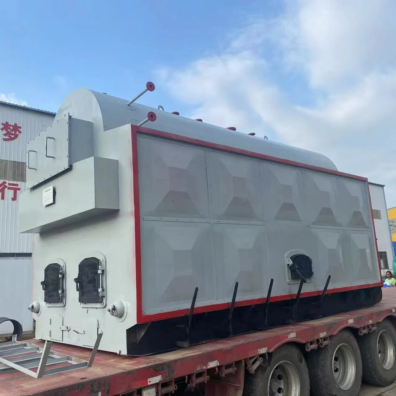 Industrial Boiler - Taiguo Water-Tube Package Boilers Wood Fired Steam Boiler