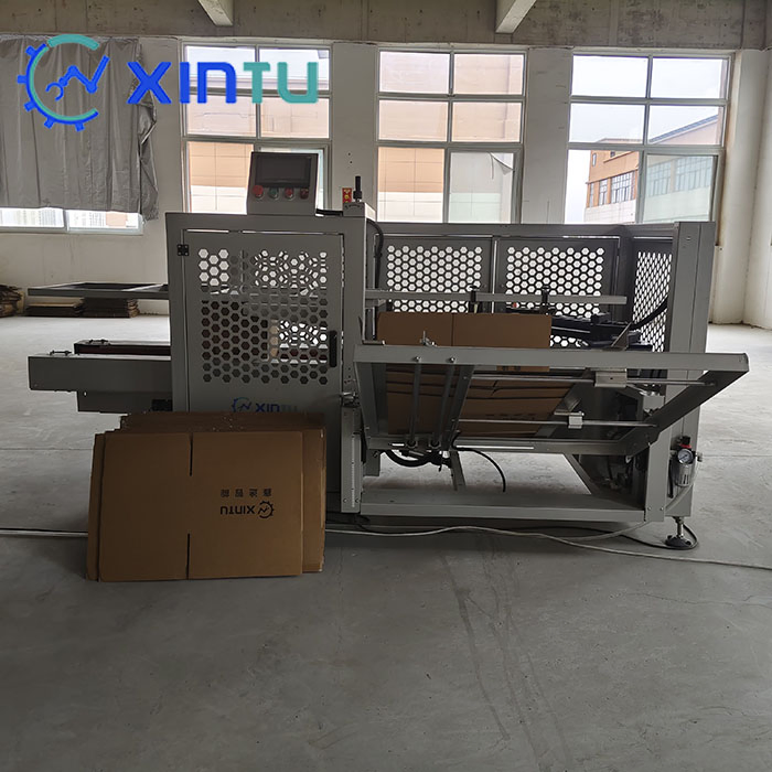 High-Speed Automatic Case Erector for Efficient Box Production