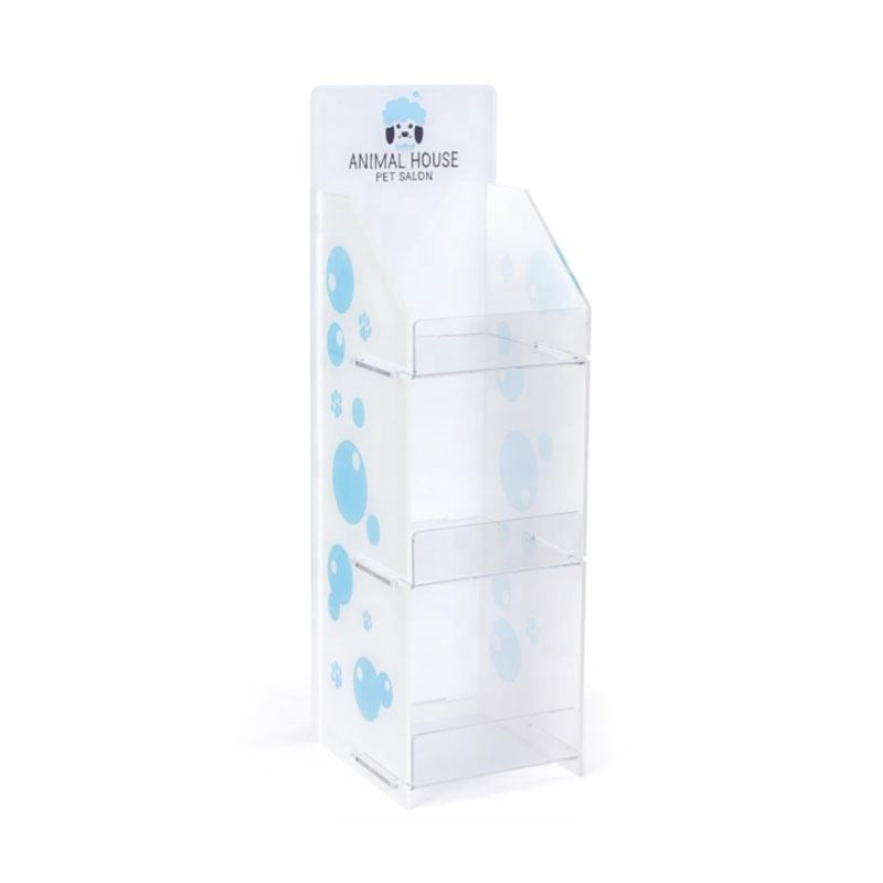 3 Tiers Acrylic Display Acrylic Storage Rack for Desk