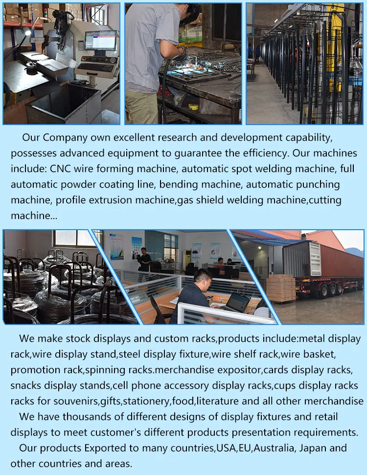 Metal Revolving Magazine Rack 3