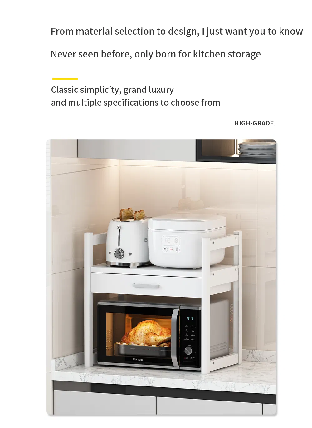 Microwave Stand Detail 10