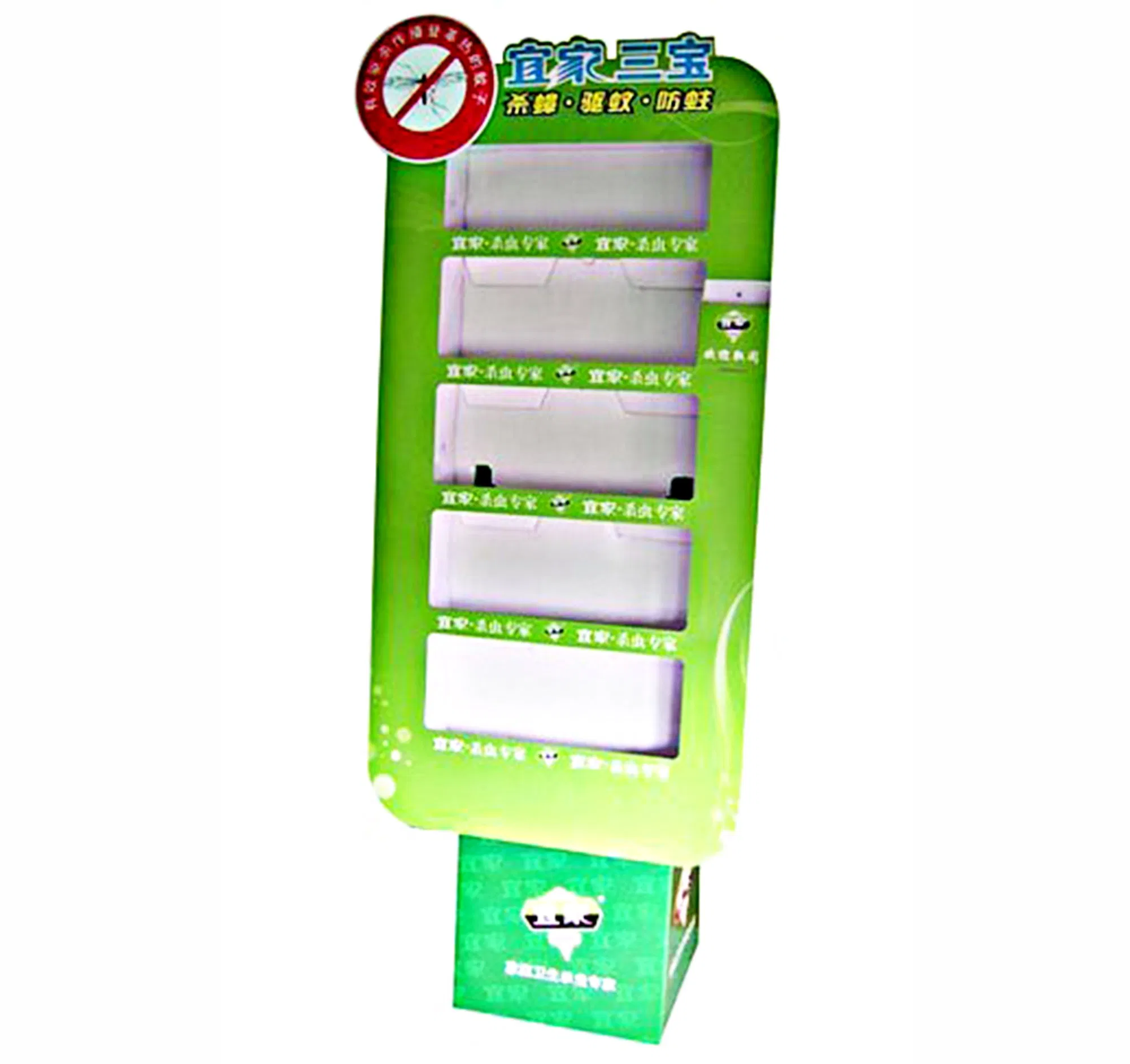 Beverage B-Flute Pocket Cardboard Display Racks for Red Bull