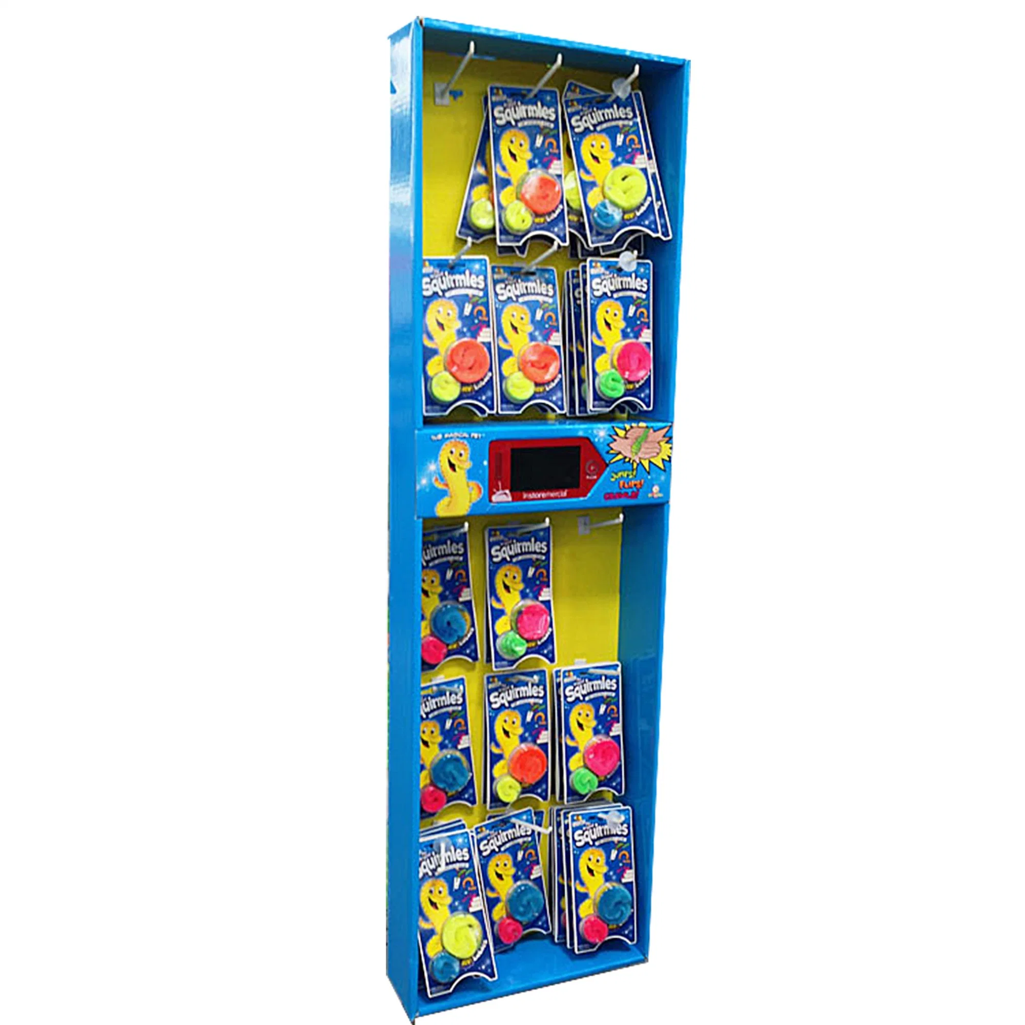 Pegboard Cardboard Corrugated Paper Floor Side Kick Display Pop Wing