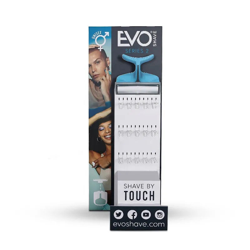 Cardboard Hook Display Stand 3