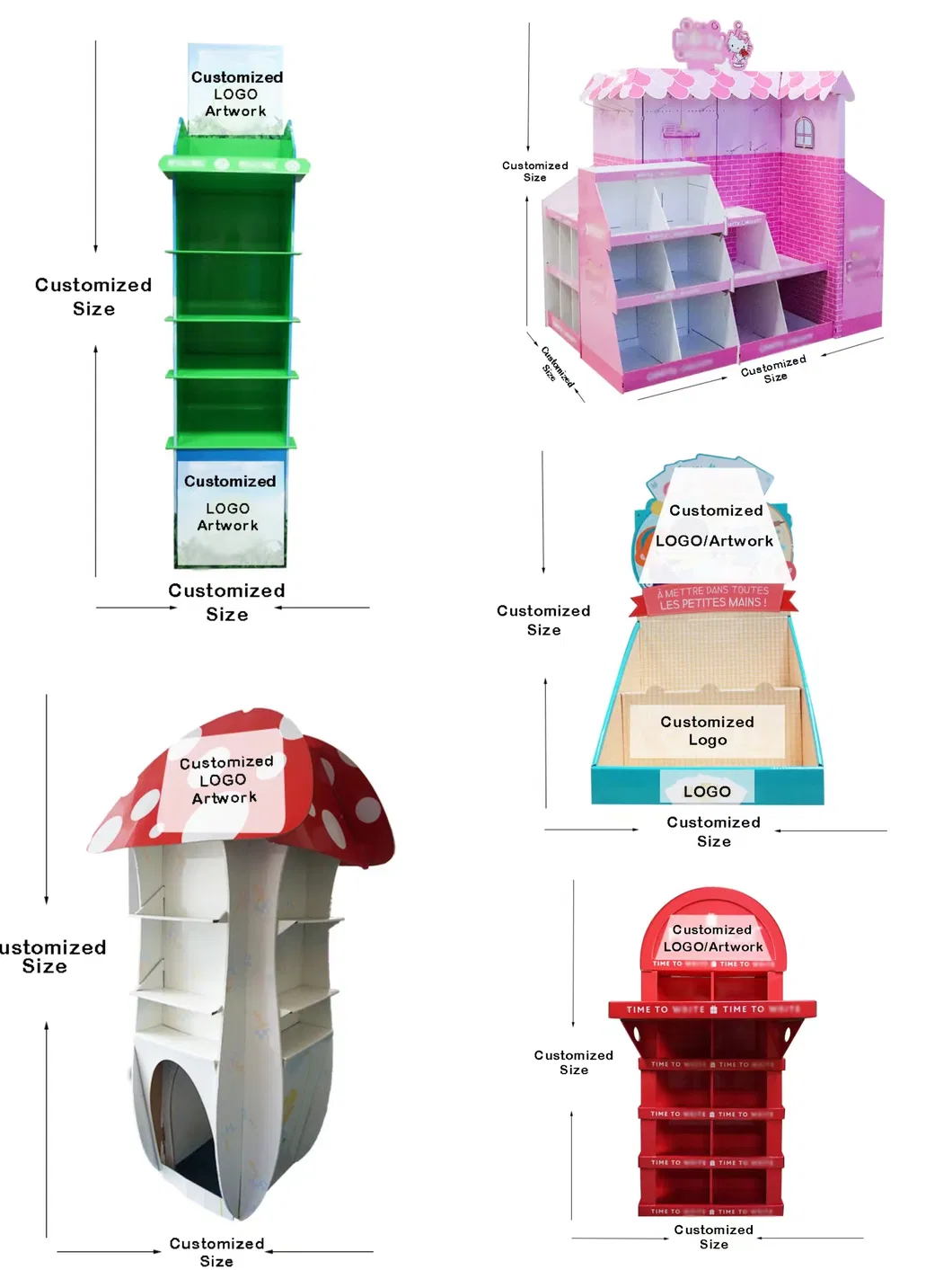 Customized Cardboard Display