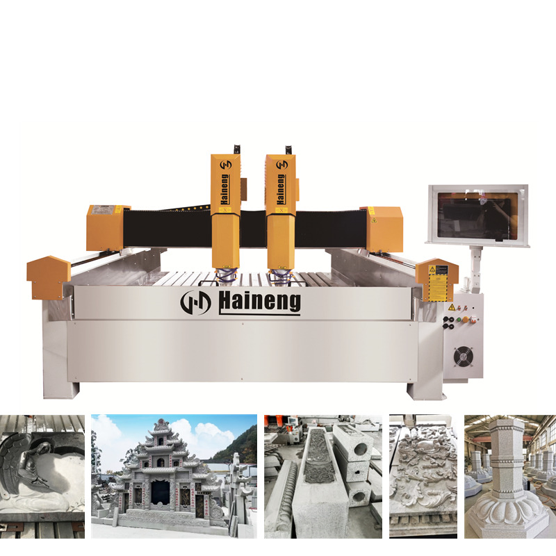 High Quality Granite Marble CNC Laser Carving Stone Engraving Machine for Monuments