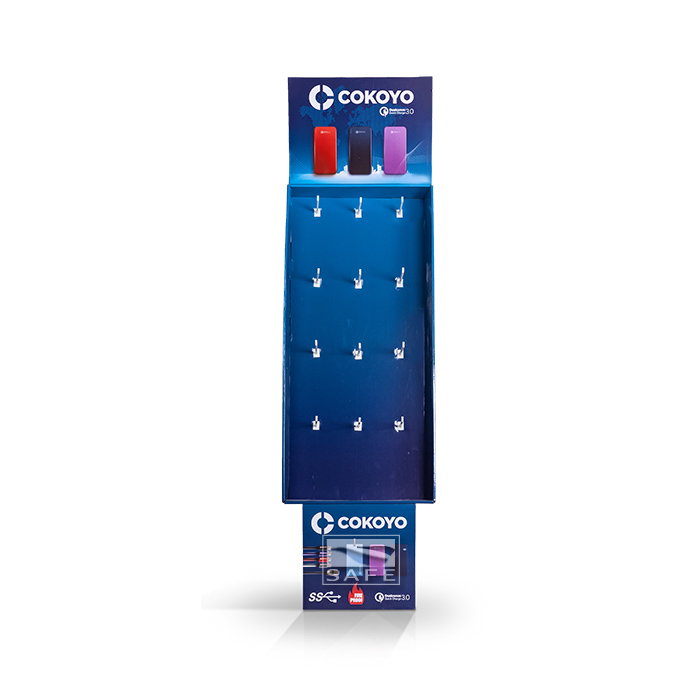 Phone Screen Protector Retail Cardboard Hook Display Rack