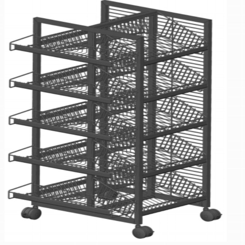 Can Be Customized Metal Display Bread Rack Wire Steel Rack