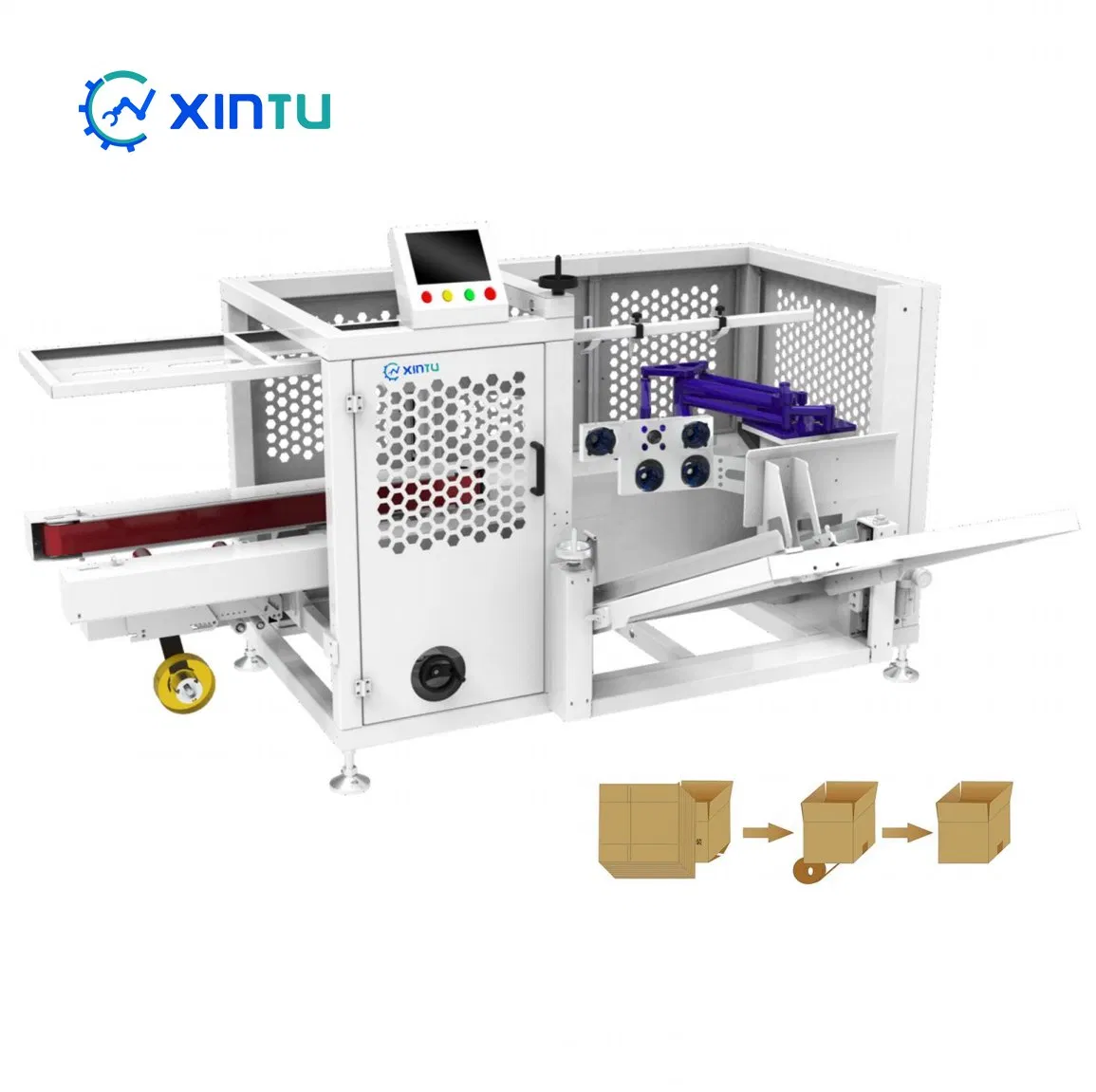 Stable &amp; Efficient Packaging High-Speed Carton Erector