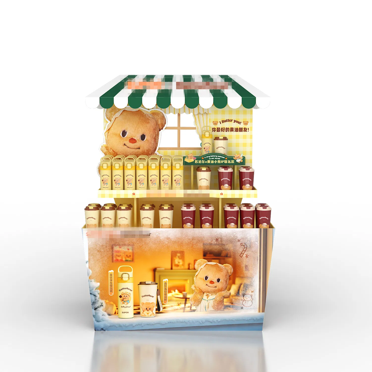 Customizable Cardboard Display Rack for Effective Marketing Strategies