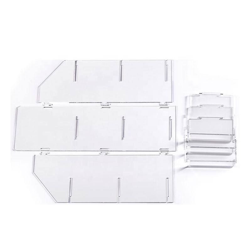 3 Tiers Acrylic Display Acrylic Storage Rack for Desk