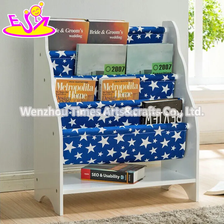 Wooden Magazine Rack Display 3